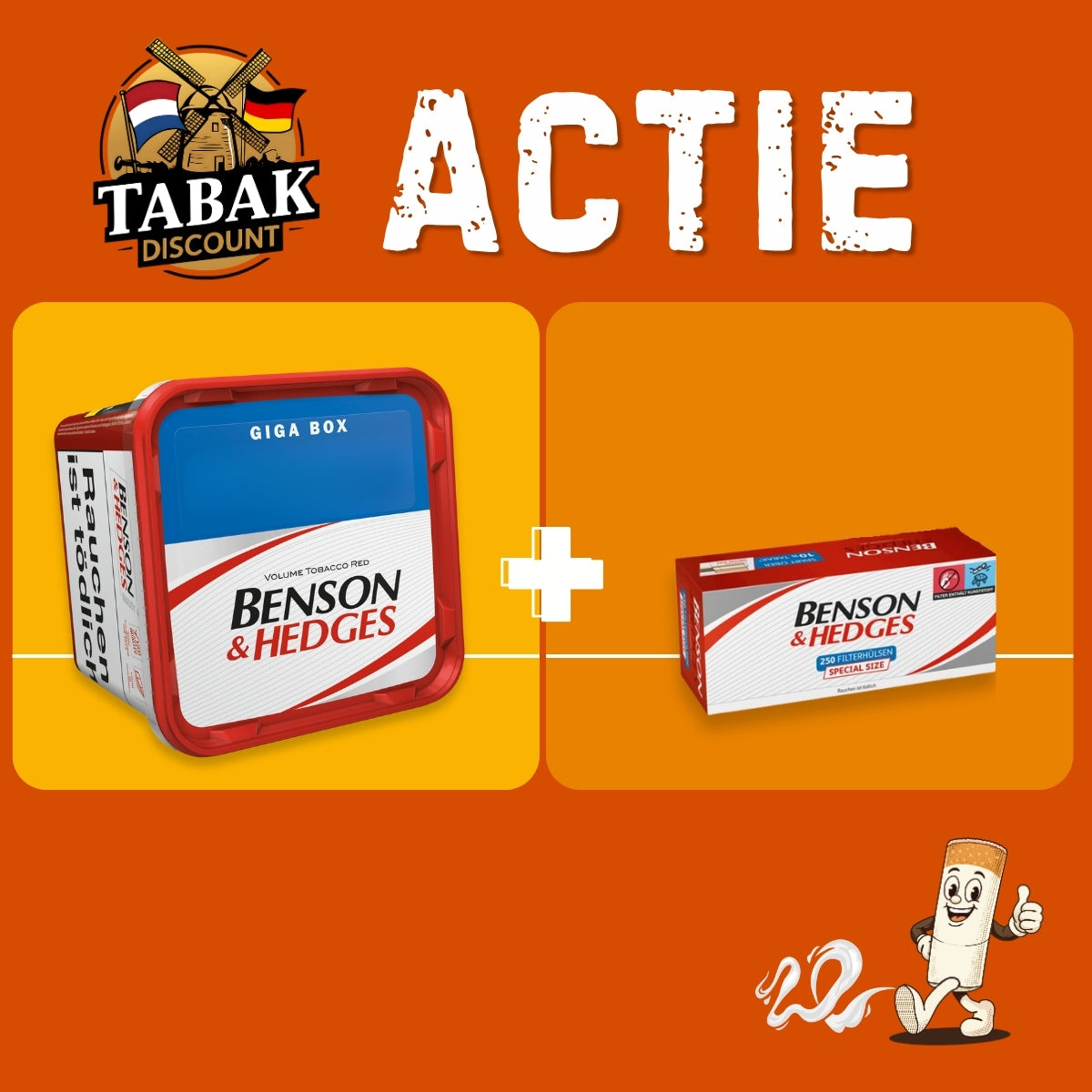 Aktion Benson Hedges Box + Hülsen