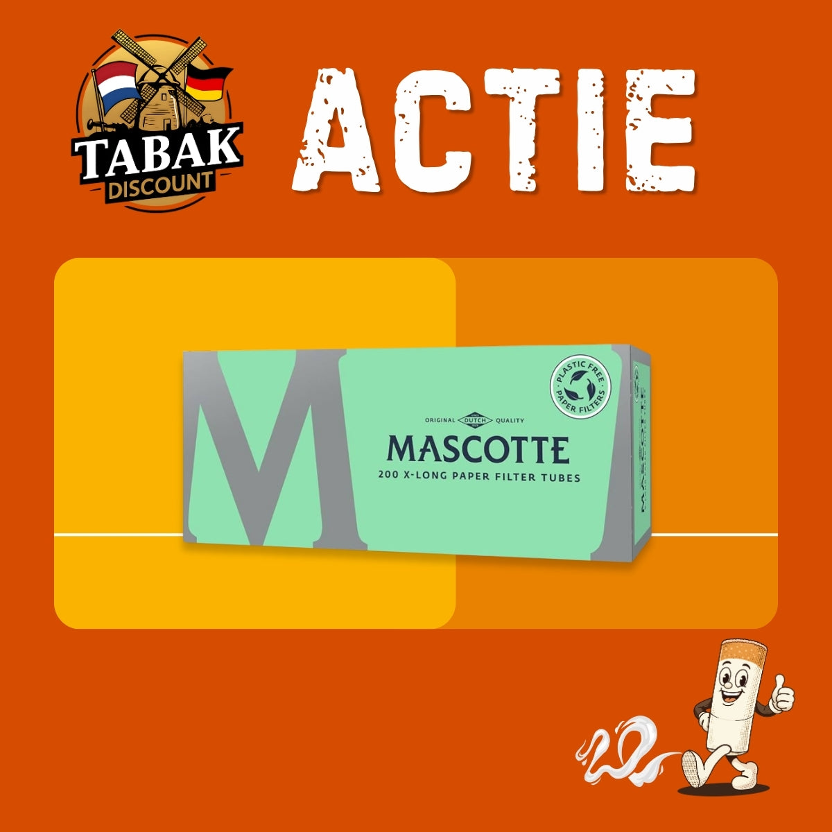 Aktion Mascotte Hülsen Long 10er